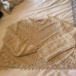 Zara crochet sweater